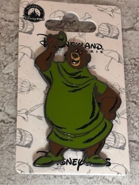 2026 Little John Pin Disneyland Paris Robin Hood DLPR DLP Disney Parks